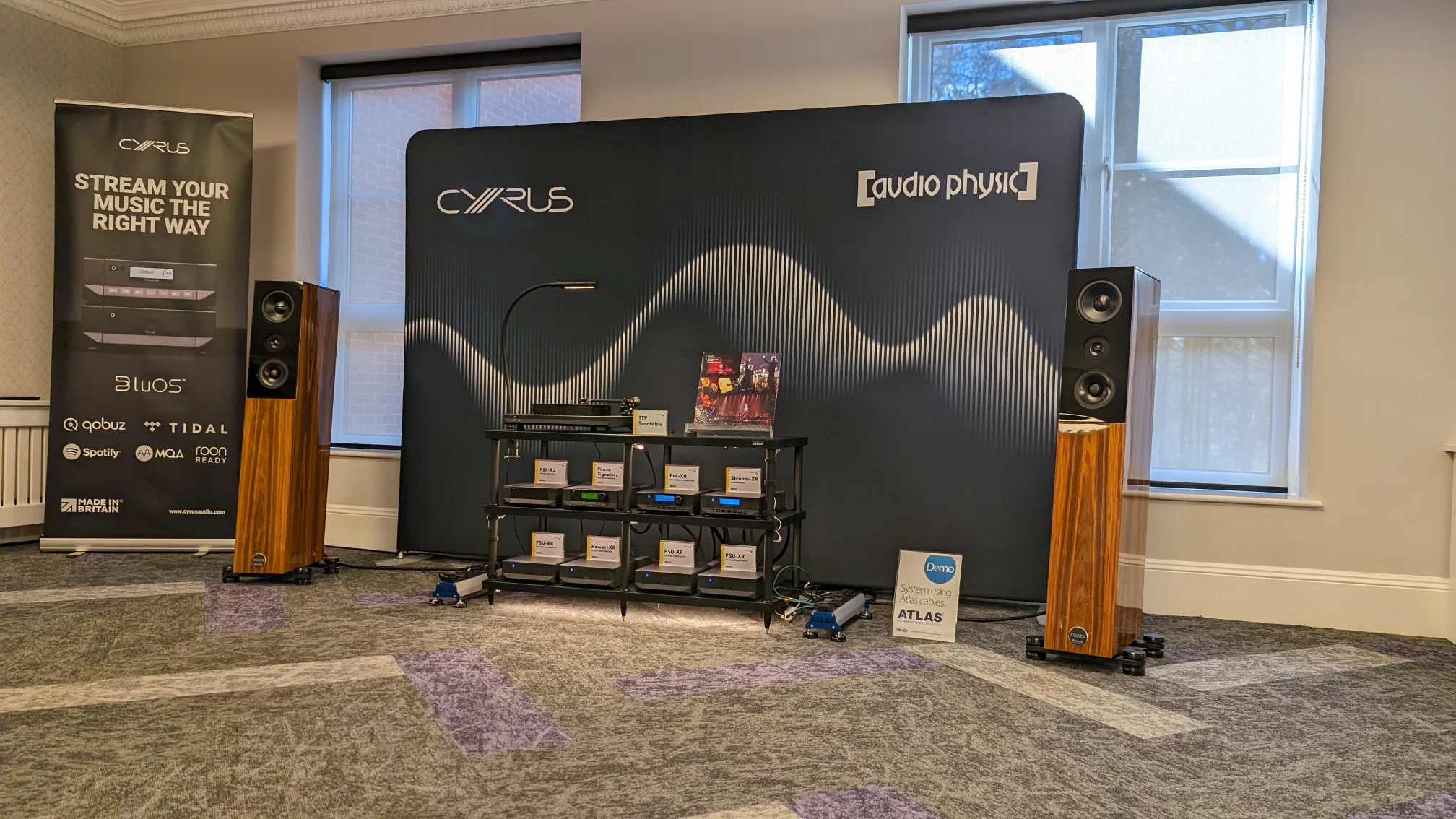 Cyrus and Audio Physic