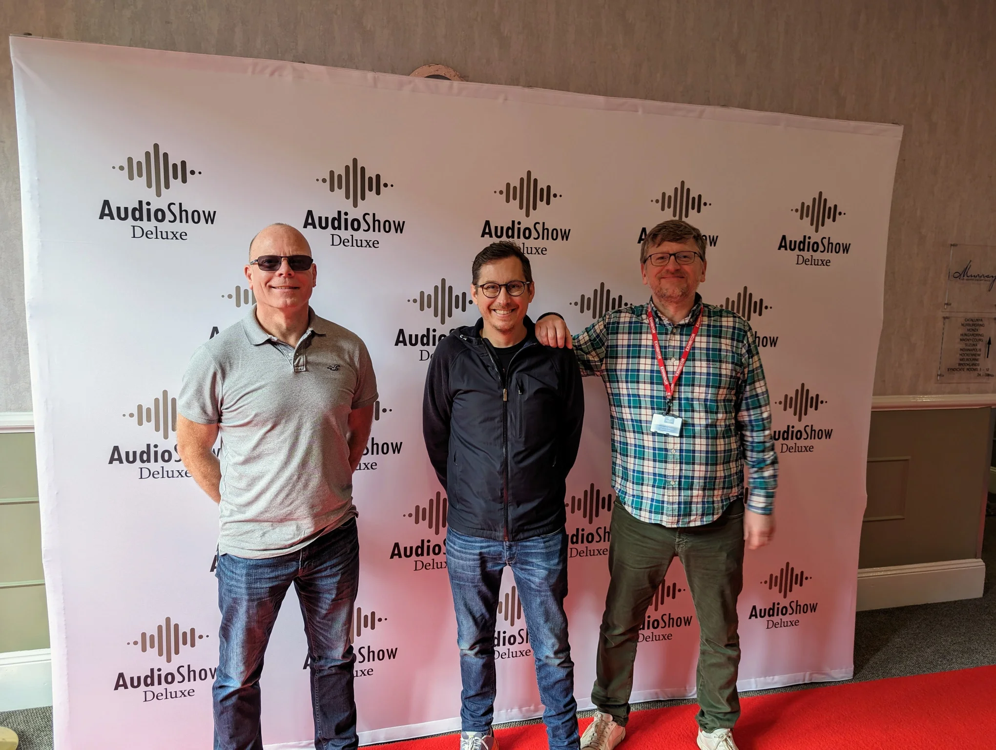 Graeme, Ben and Guillaume of Boyer audio