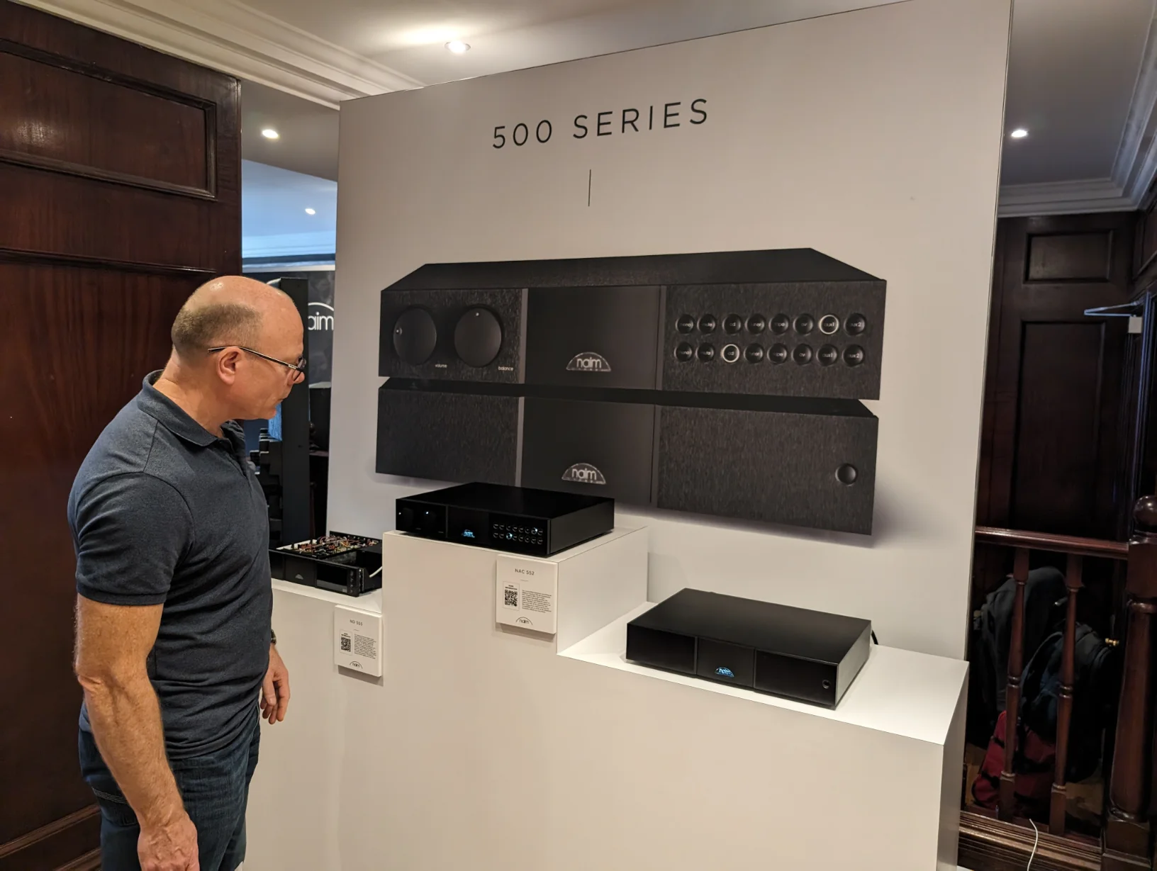 We’ve known of their existence for a while but that didn’t stop Graeme looking bemused at the white lights on 500 series!