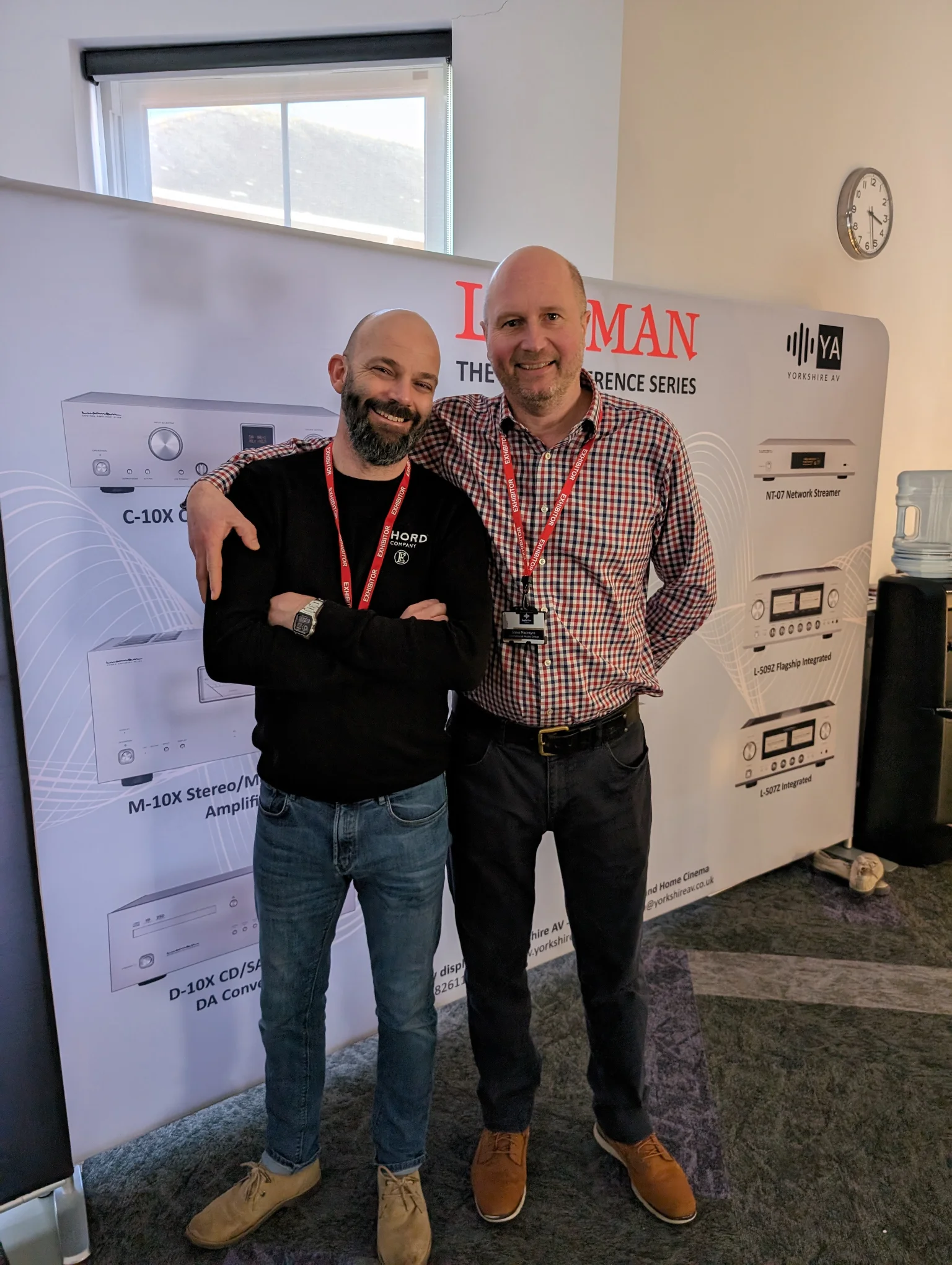 Antony from Chord with Steve from IAG