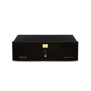 Audio Note DAC 0.1x Front in Black Acrylic