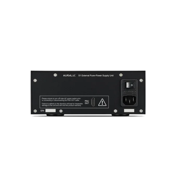 Auralic S1 PSU Rear Panel