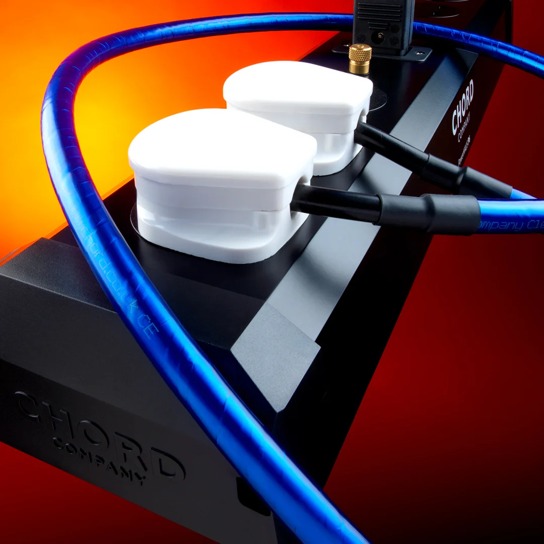 Lifestyle shot of the new Chord Company power distribution block