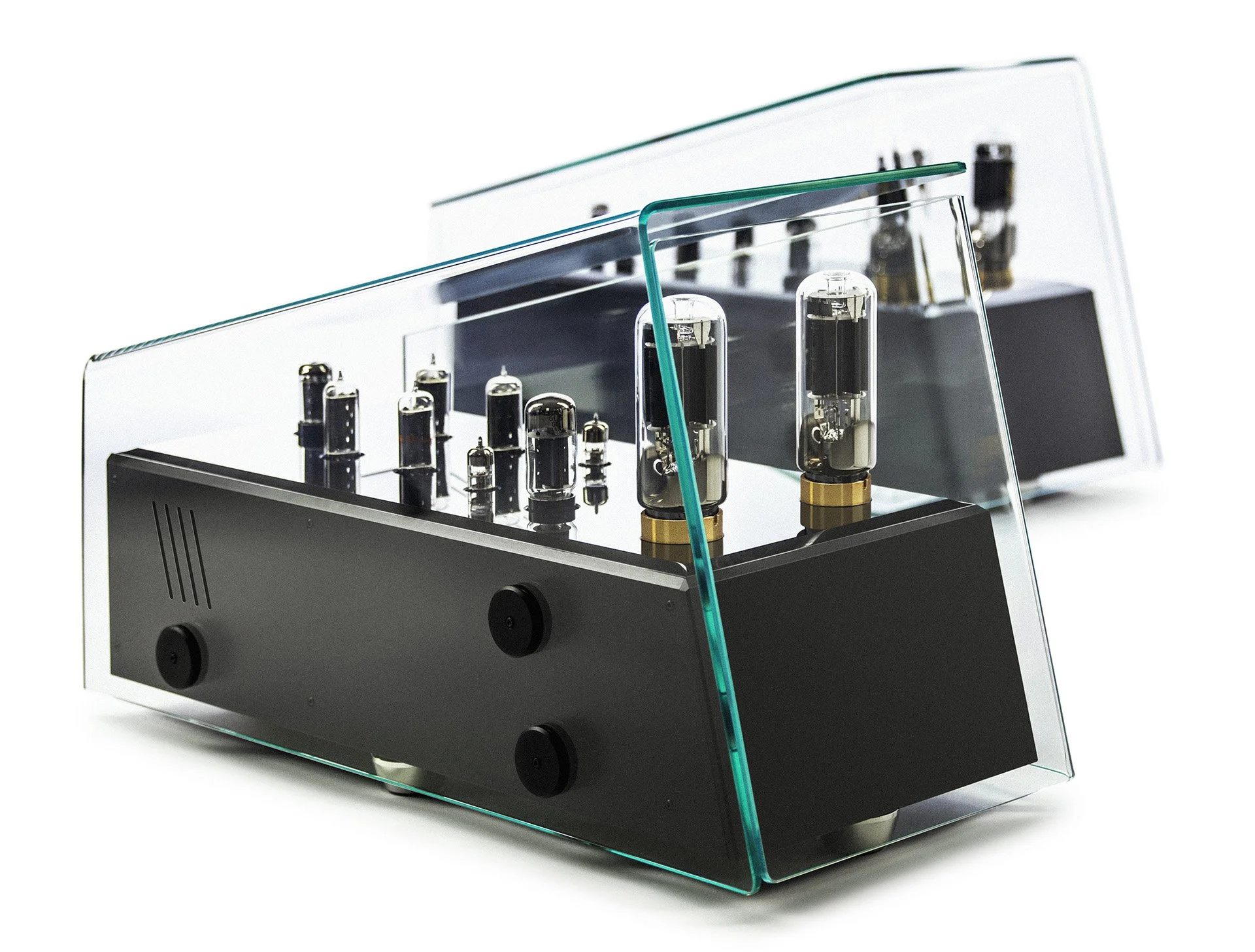 Engstrom ERIC Mono Power Amplifiers side by side