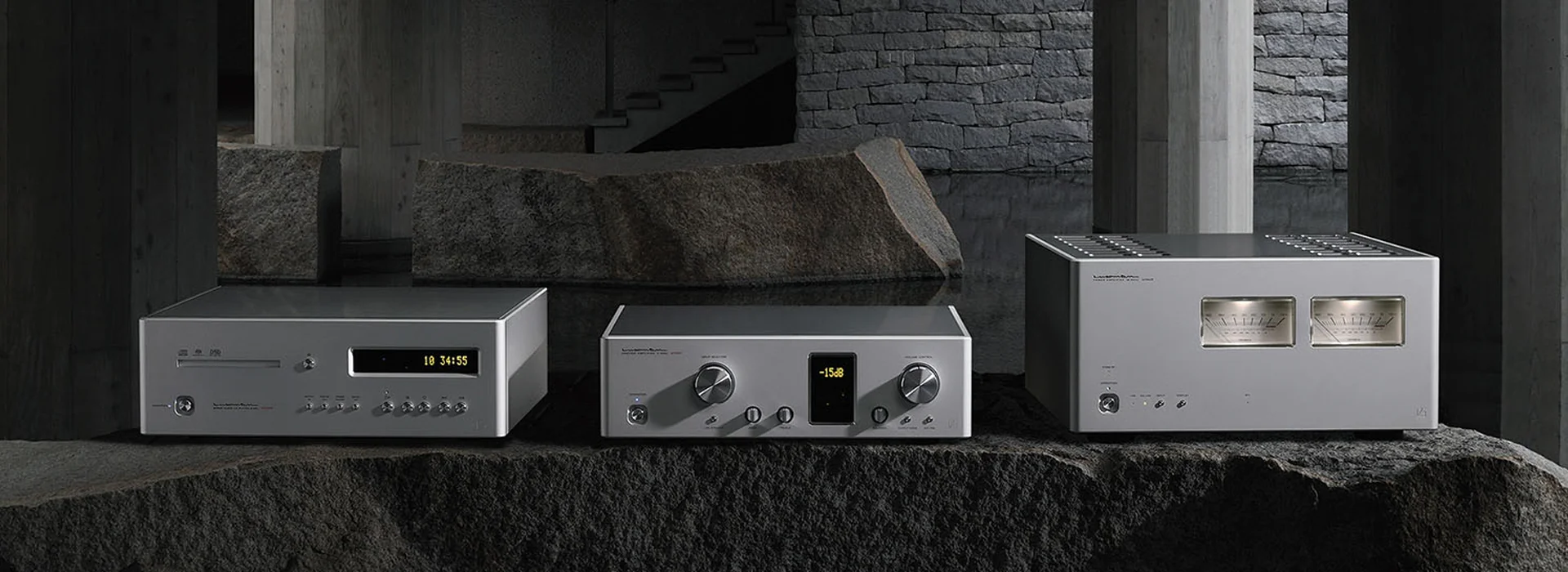 Luxman HiFi on demonstration at The Audiobarn
