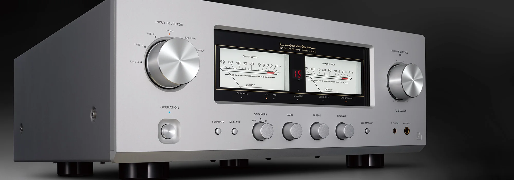 The Luxman L-505Z lifestyle image