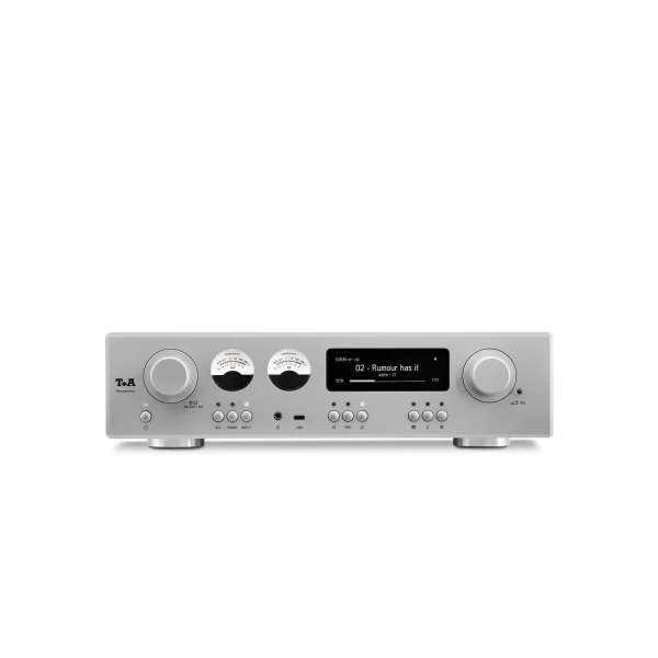 T+A Symphonia Streaming Integrated Amplifier in Silver Finish